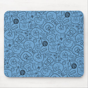 Mousepad Prato de catastrofe, azul