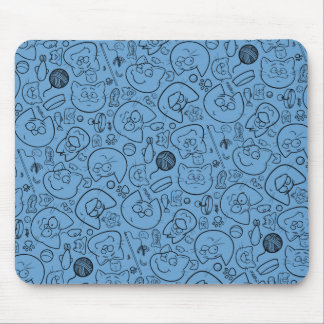 Mousepad Prato de catastrofe, azul