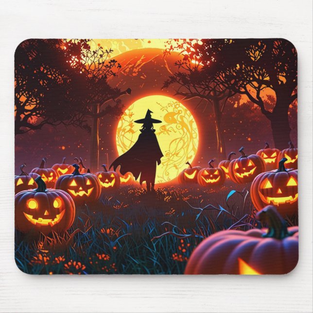 Mousepad Prato de Halloween (Frente)