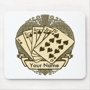 Mousepad Prato de Mão-de-Pôquer Boa