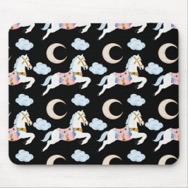 Mousepad Prato de Natal pastel de inverno