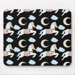 Mousepad Prato de Natal pastel de inverno