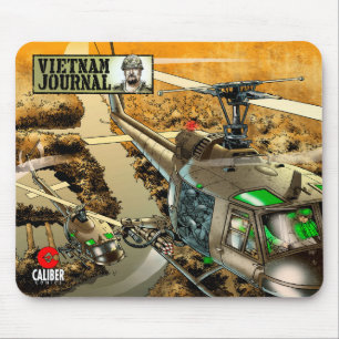 Mousepad Prato de patrulha do Diário do Vietname
