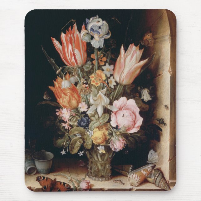 Mousepad Prato-do-mato-flores de Van den Berghe (Frente)
