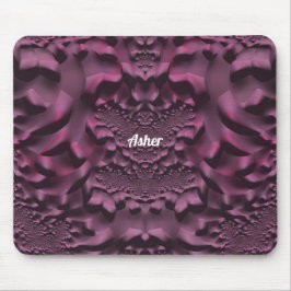 Mousepad Prato rosa e roxo 3D da ASHER