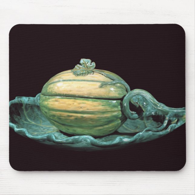 Mousepad Prato vegetal sob a forma de uma abóbora (Frente)