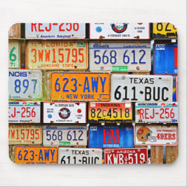 Mousepad Pratos de Licença Antigos