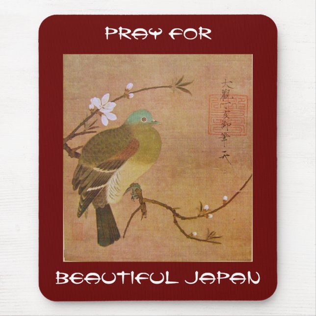 MOUSEPAD PRAY FOR BONITA JAPÃO (Frente)