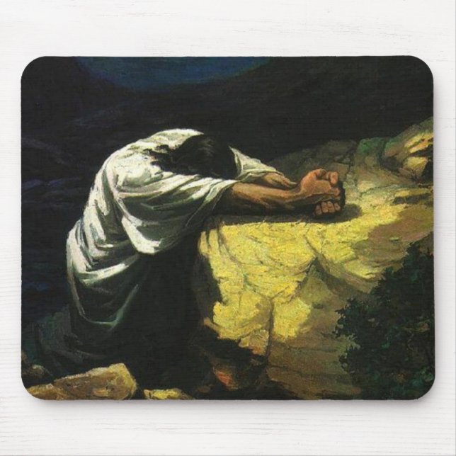 Mousepad Praying de Jesus (Frente)