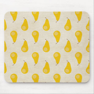 Mousepad Pré-disquete clássico de Fruta amarela de Impressã