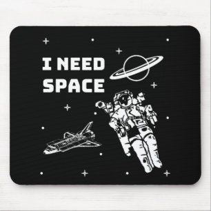 Mousepad Preciso de Geek de Espaço