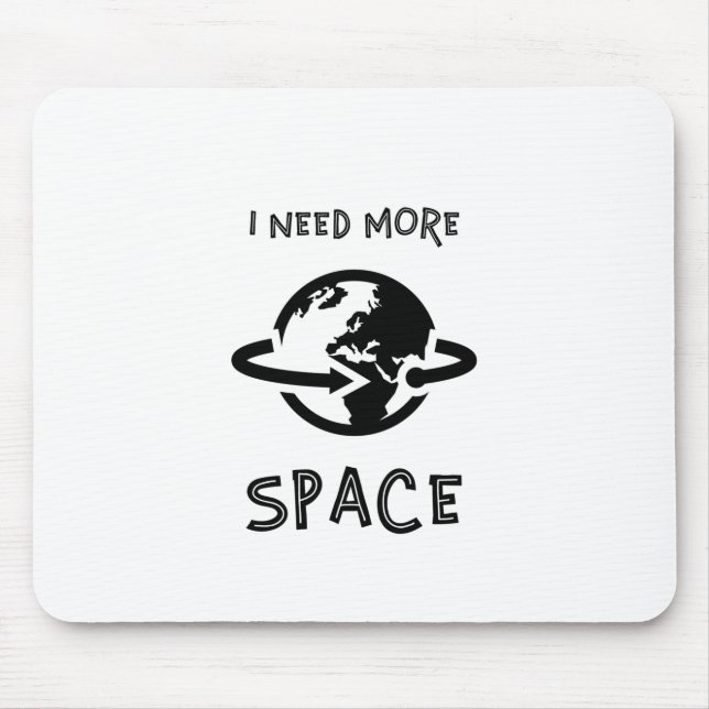 Mousepad Preciso De Mais Espaço (Frente)