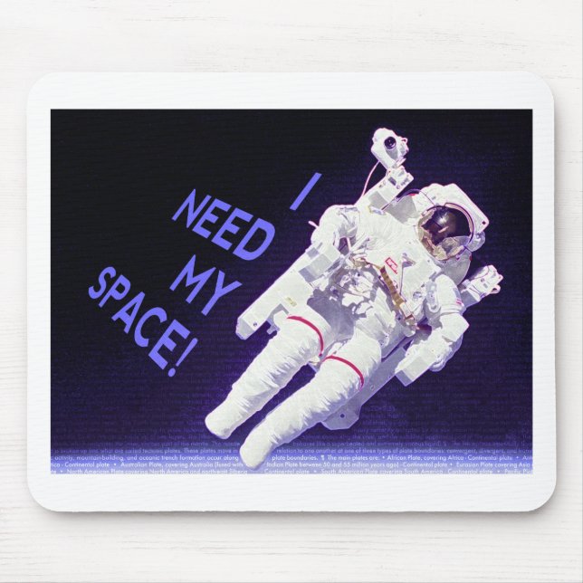 Mousepad Preciso Do Meu Espaço (Frente)