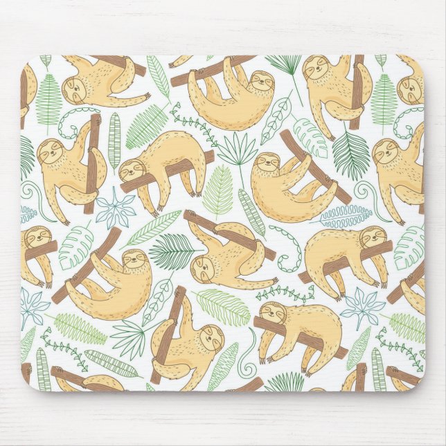 Mousepad Preguiças de suspensão (Frente)