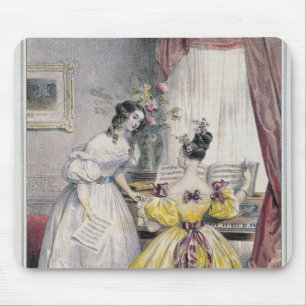 Mousepad Prelúdio, do "de DES Femmes Diário", 1830-48