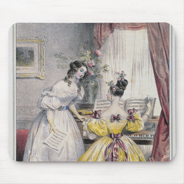 Mousepad Prelúdio, do "de DES Femmes Diário", 1830-48 (Frente)