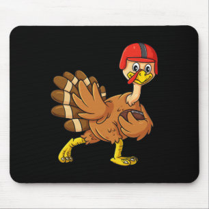 Mousepad Prêmio de Jogador de Futebol do Dia de Ação de Gra