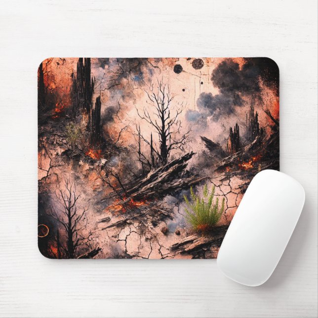 Mousepad Premium Artístico (Com mouse)