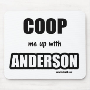 Mousepad Prenda-me acima com Anderson