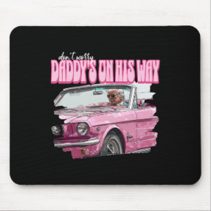 Mousepad Preocupe Daddys A Caminho De Donald Trump Rosa 20