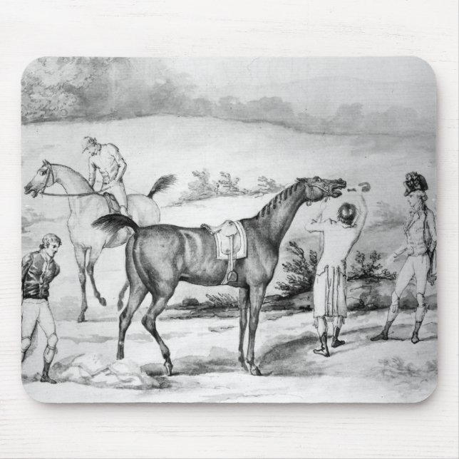 Mousepad Preparação para uma raça (Frente)