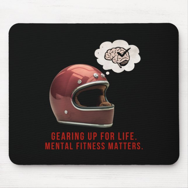 Mousepad Preparando A Vida. Vinheta S Malhação mental (Frente)