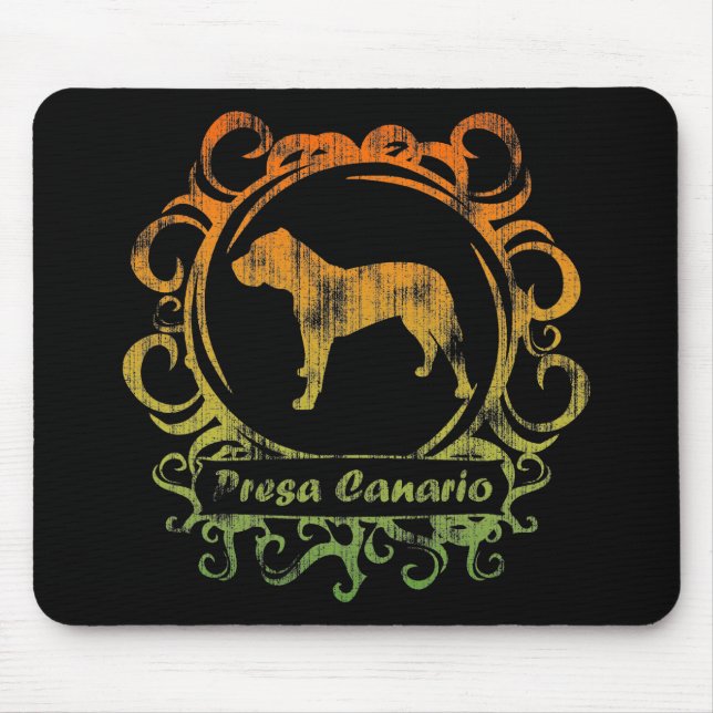 Mousepad Presa resistido elegante Canario (Frente)