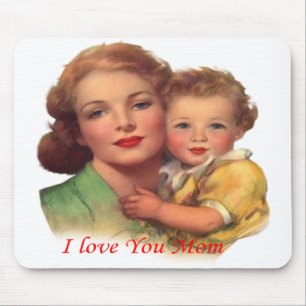 Mousepad Presente Adorável para o Dia de as mães