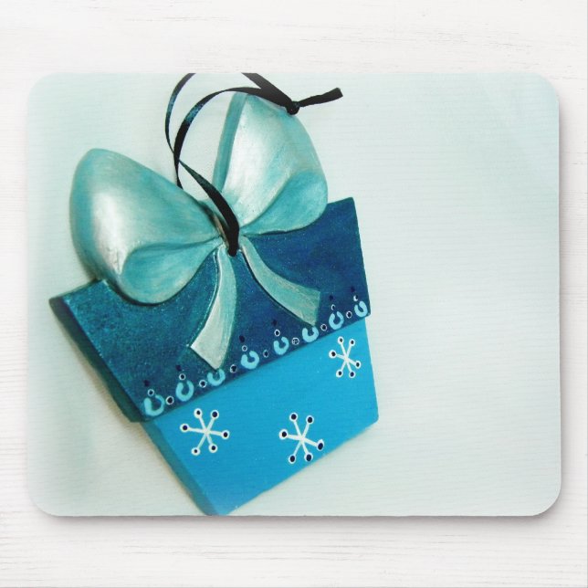 Mousepad Presente azul mim (Frente)