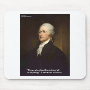Mousepad Presente com Citação Hamilton Se Apaixona por Qual