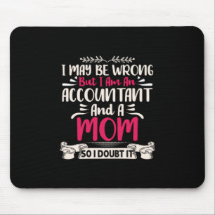 Mousepad Presente Contabilista Conta E Mãe