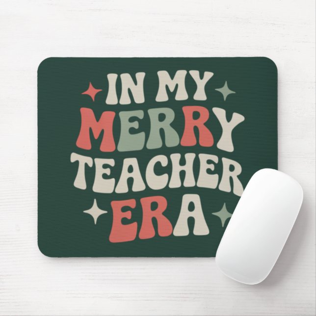 Mousepad Presente da Vida de Professora de Pré-Escola na Mi (Com mouse)