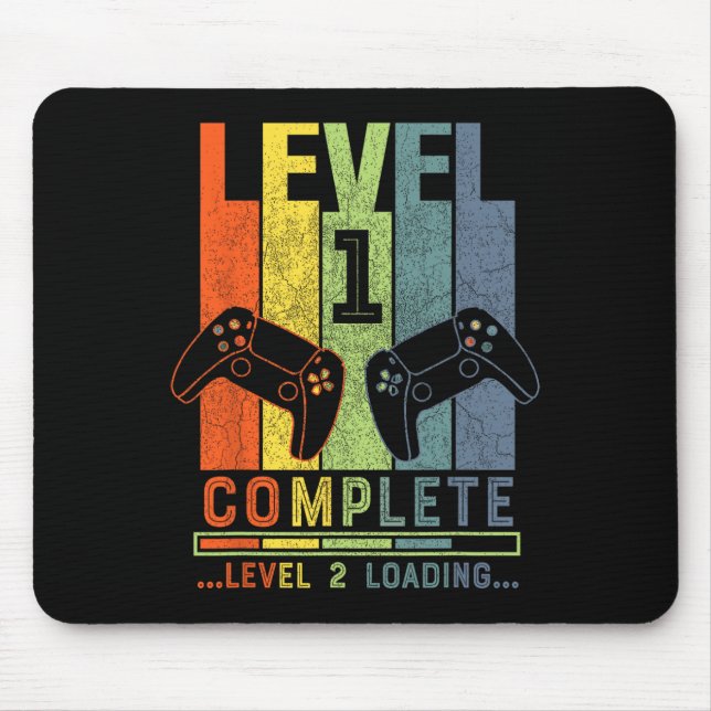 Mousepad Presente de 1 Ano de Casamento para Jogador Comple (Frente)