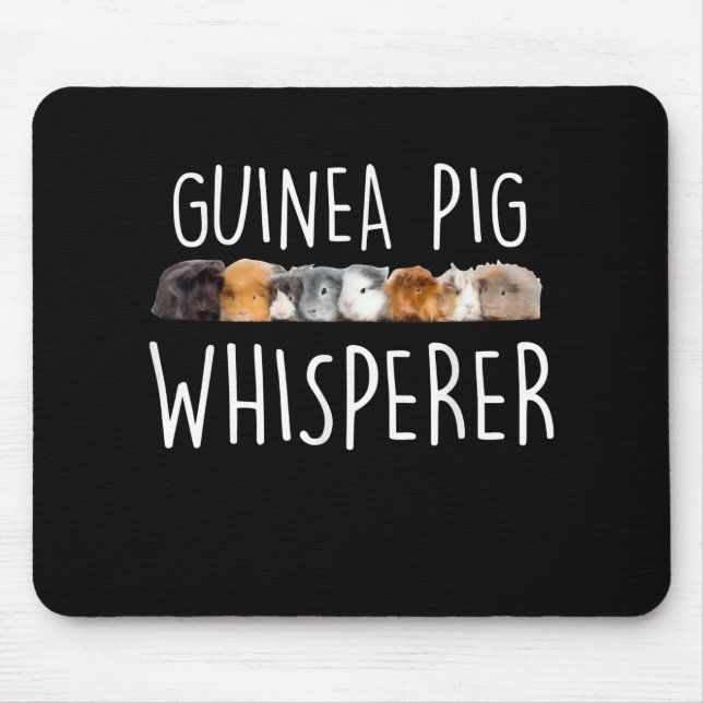 Mousepad Presente de Amante de os animais de Whisperer na G (Frente)