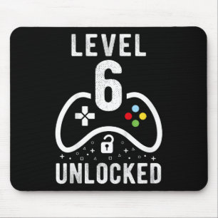 Mousepad Presente de aniversário do 6 de jogos de vídeo des