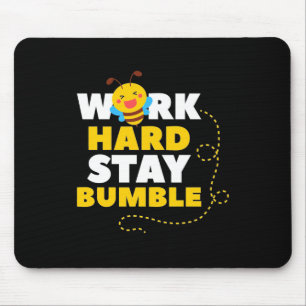 Mousepad Presente de apicultor Duro De Abelha Permaneça N