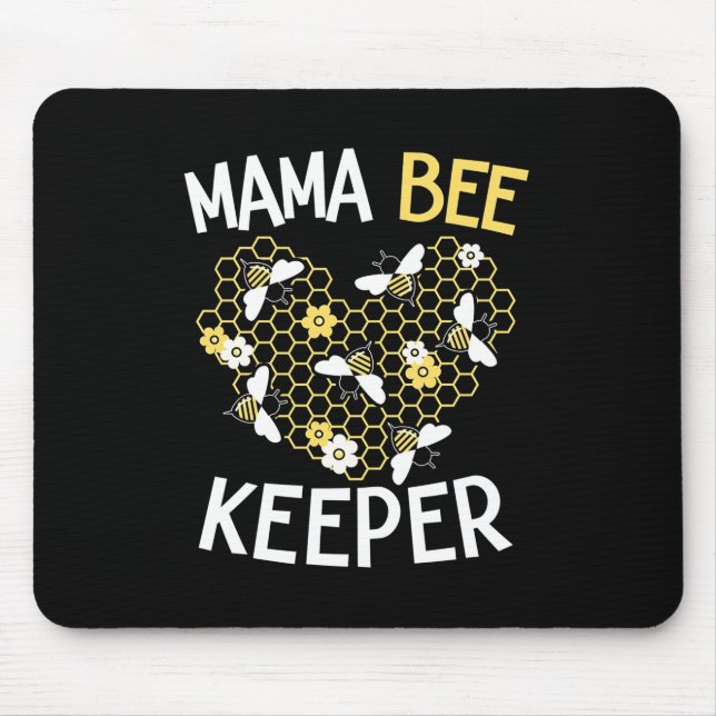 Mousepad Presente de apicultor | Mama Bee Keeper (Frente)