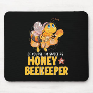 Mousepad Presente de apicultor Sou Doce Como Apicultora D