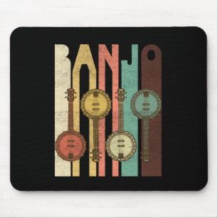Mousepad Presente de Banda Bluegrass para o Instrumento de