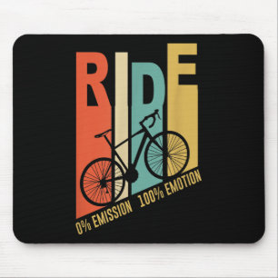 Mousepad Presente de bicicleta de ciclista engraçado Proteç