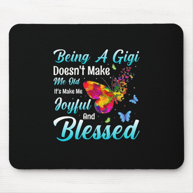 Mousepad Presente de borboleta | Ser Um Gi (Frente)