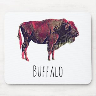 Mousepad Presente de Búfalo