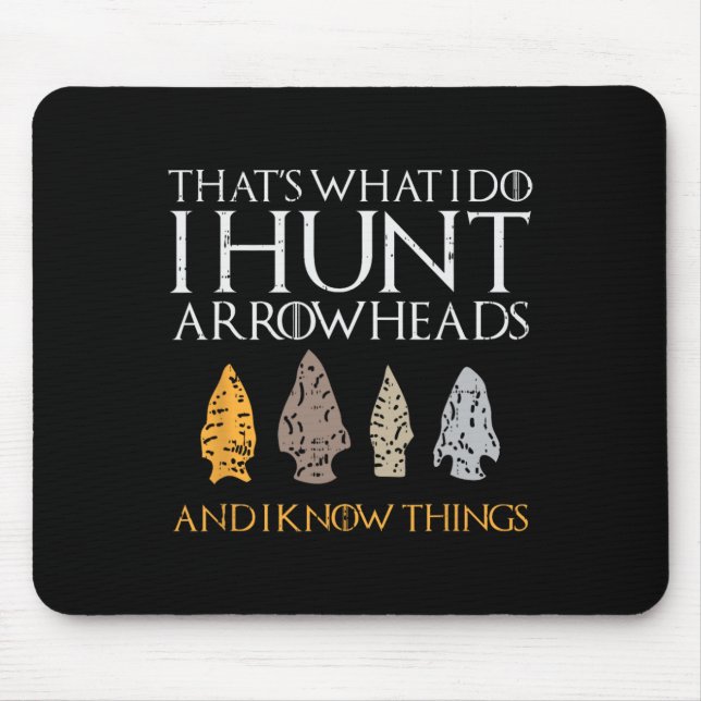 Mousepad Presente de caça ao trevo na arca (Frente)