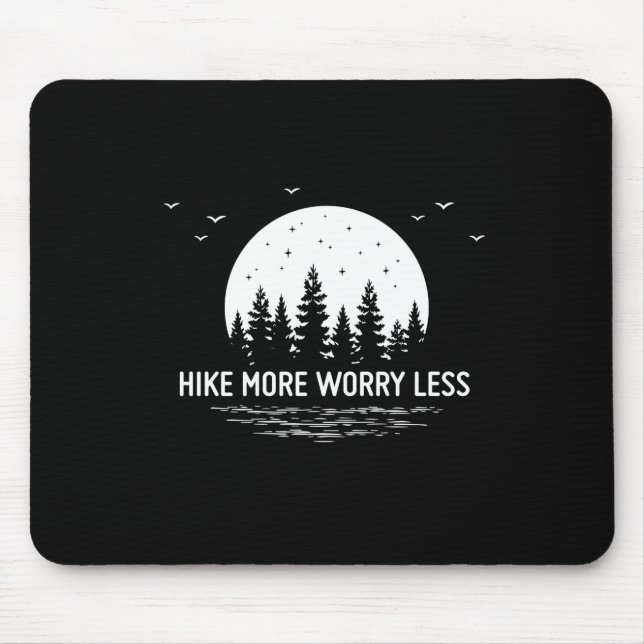 Mousepad Presente de Camper | Caminhe Mais Preocupada Menos (Frente)