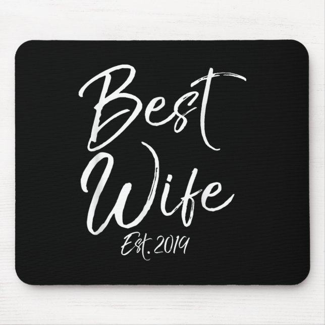 Mousepad Presente De Casamento Para Esposa Do Marido Melhor (Frente)