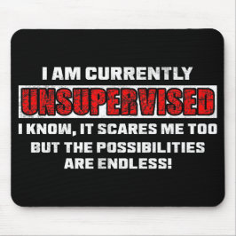 Mousepad Presente de Citação Engraçada e Sarcástica Atualme