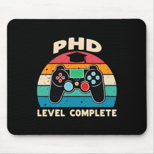 Mousepad Presente de Conclusão de Doutorado Nivel Phd Para