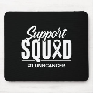 Mousepad Presente de Conscientização do Câncer de Pulmão do