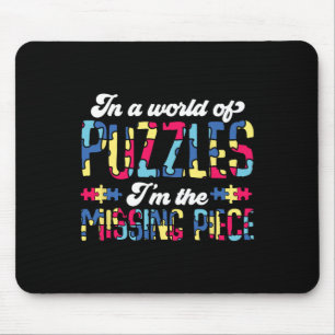 Mousepad Presente de Conscientização sobre Autismo Fofo Que