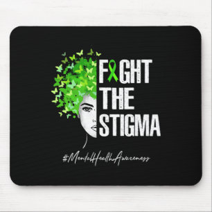 Mousepad Presente de Conscientização sobre Saúde Mental Com